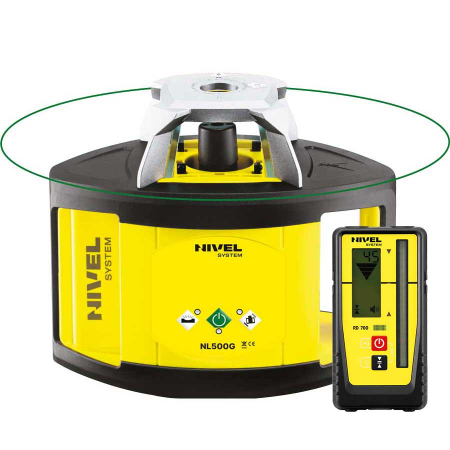 Nivele laser rotative - Nivela laser rotativa Nivel System NL500G Digital - Nivel System