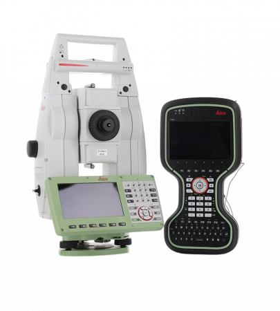 Statii Totale Leica - Statie Totala Leica VIVA TS16 P 5″ R500 + Controller CS20