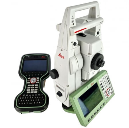 Statii Totale SH - Statie totala Leica Viva TS16 P 5″ R500 + Controller CS20