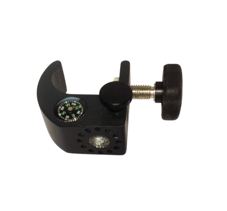 Marcaj, componente - Suport cu busola pentru prindere pe jalon.