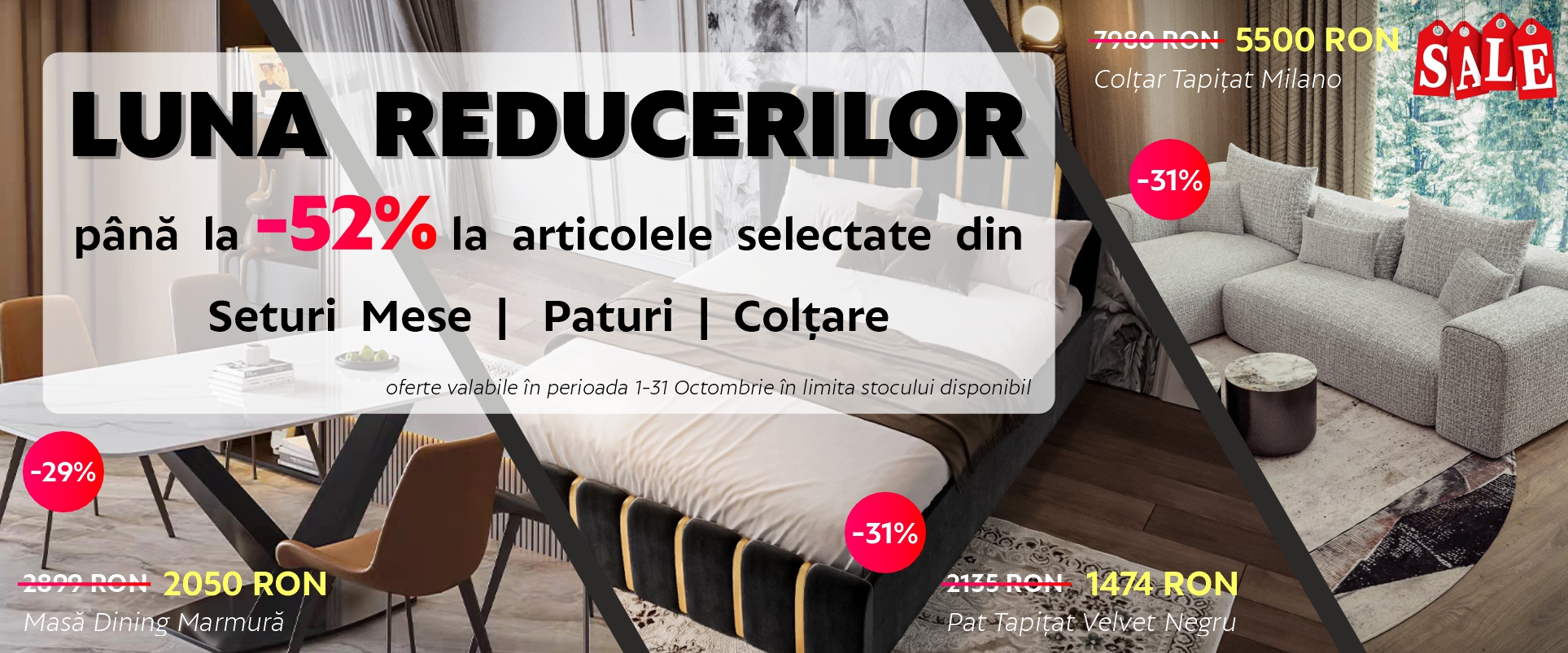 REduceri octombrie 2025