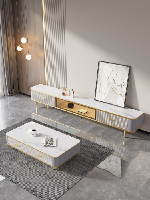 Comoda  TV Hilton MDF 200x39x400 [2]