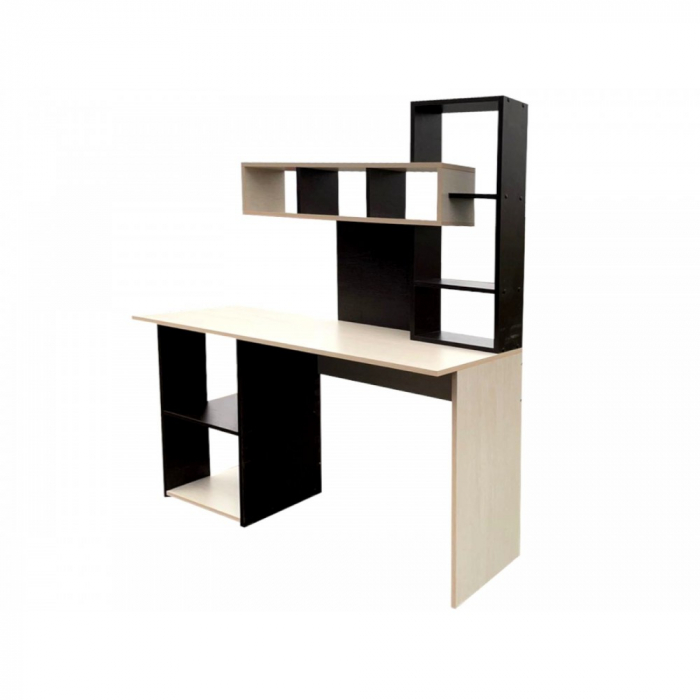 BIROU OLIMP, 120/55/155 CM, WENGE/MESTEACAN [2]