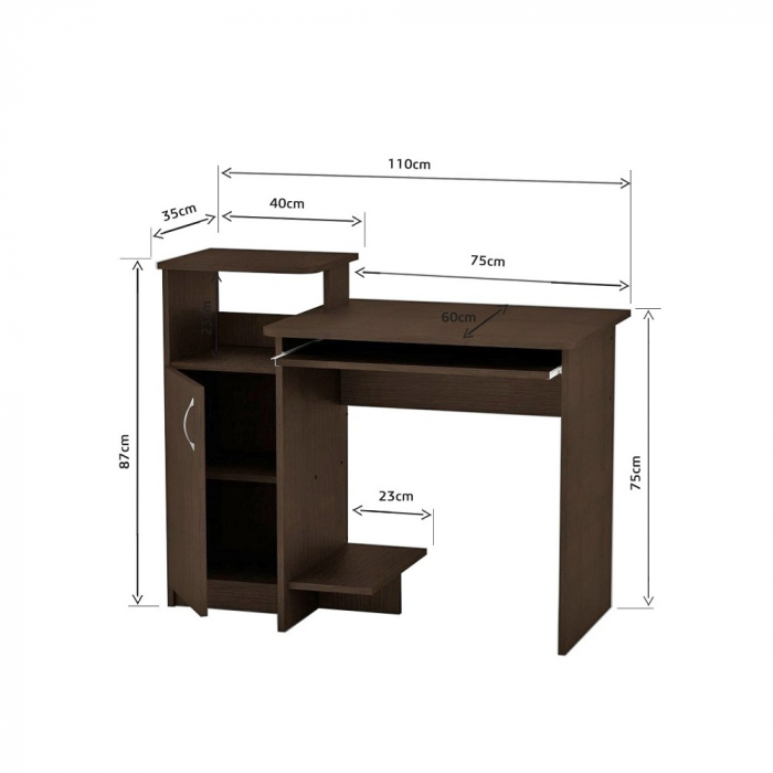Birou PC SKM-2 WENGE RO [3]