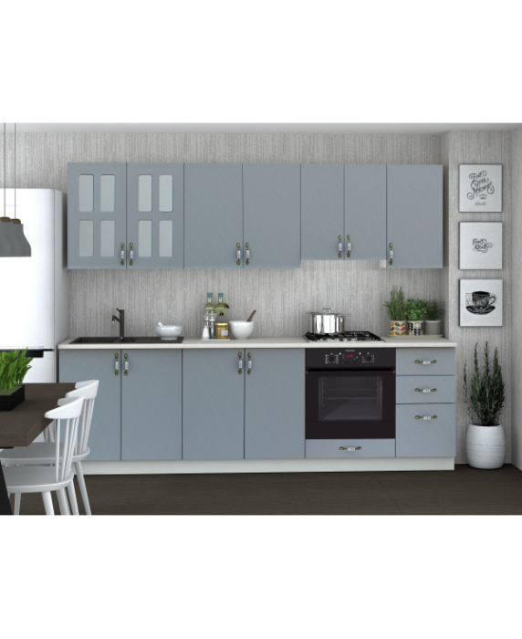 BUCATARIE IOANA ROMB MDF 2,6M [1]