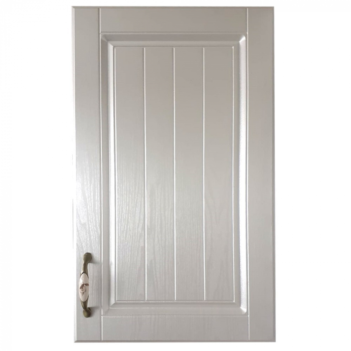 Bucatarie Provence MDF 2.6m alb fibrat, blat intreg [2]