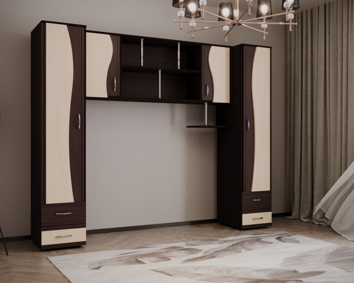 CAMERA TINERET LORY II WENGE+MESTEACAN [5]
