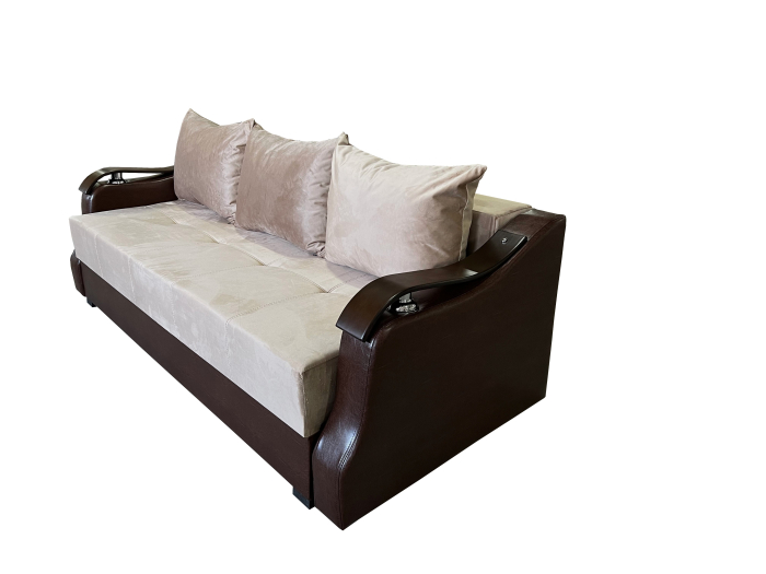 Canapea Extensibila Dana, 220x100x75 Cm, Velvet Gri [3]