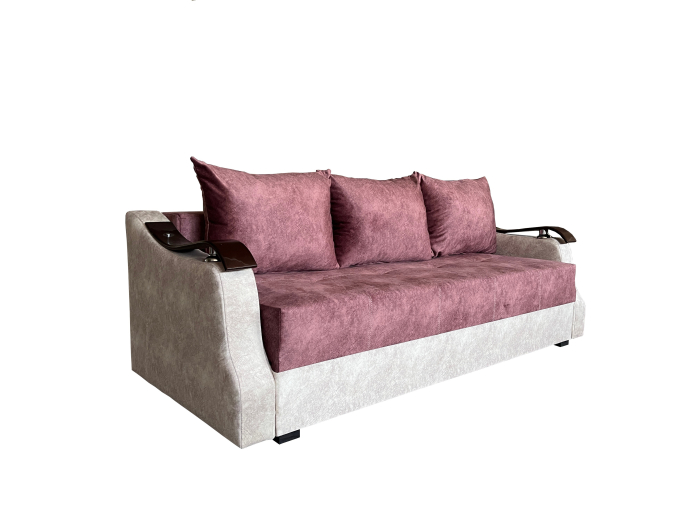 Canapea Extensibila Dana, 220x100x75 Cm, Cappuccino, Maro [3]