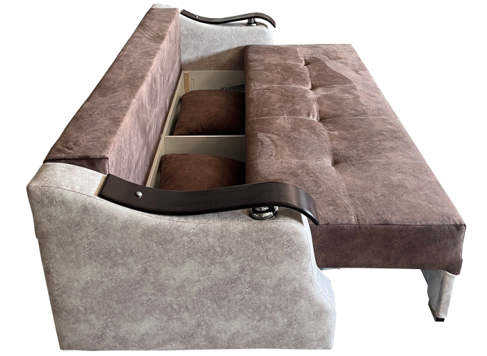 Canapea Extensibila Dana, 220x100x75 Cm, Paris Gri [5]
