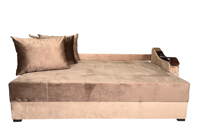 Canapea Extensibila Dana, 220x100x75 Cm, Velvet Maro [2]
