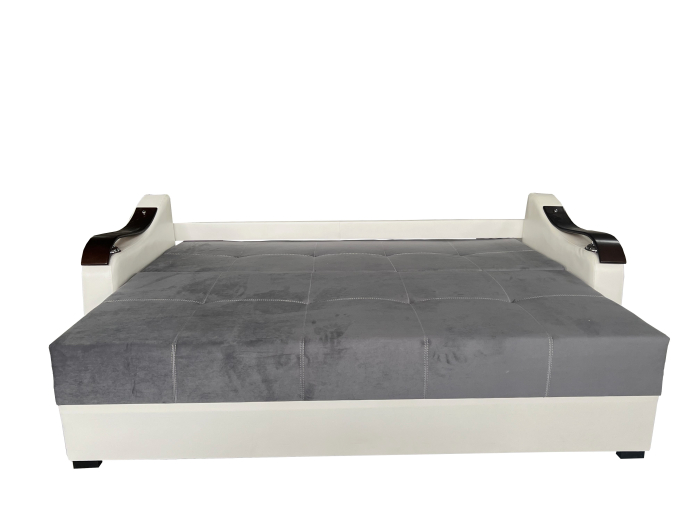 Canapea Extensibila Dana, 220x100x75 Cm, Velvet Maro [4]