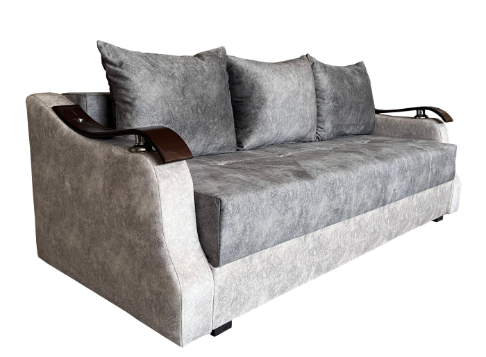 Canapea Extensibila Dana, 220x100x75 Cm, Paris Gri [3]
