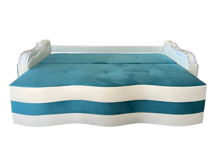 Canapea Extensibila Simona, 225x74x100 Cm, Maro [3]