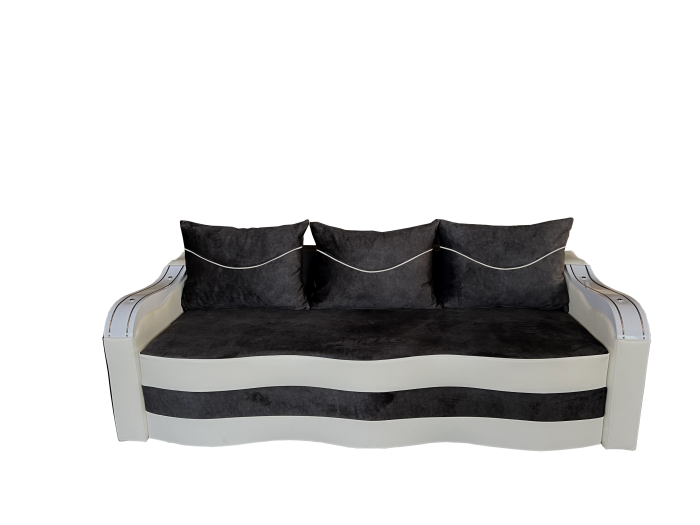 Canapea Extensibila Simona, 225x74x100 Cm, Maro [1]