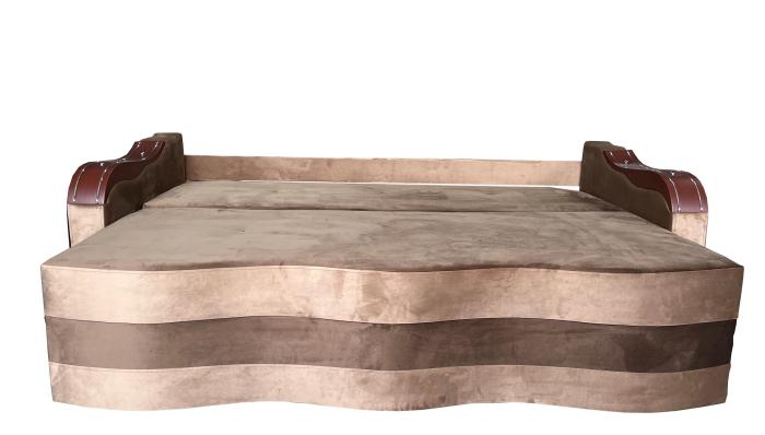 Canapea Extensibila Simona, 225x74x100 Cm, Maro [3]