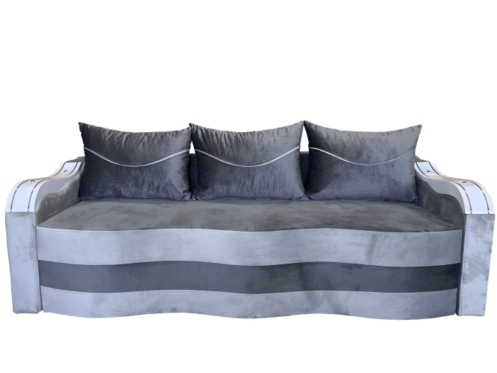 Canapea Extensibila Simona, 225x74x100 Cm, Maro [1]