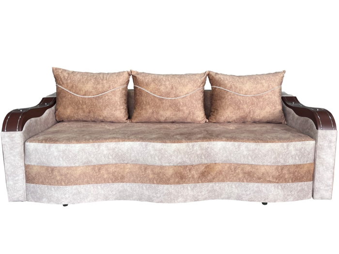 Canapea Extensibila Simona, 225x74x100 Cm, Maro [4]