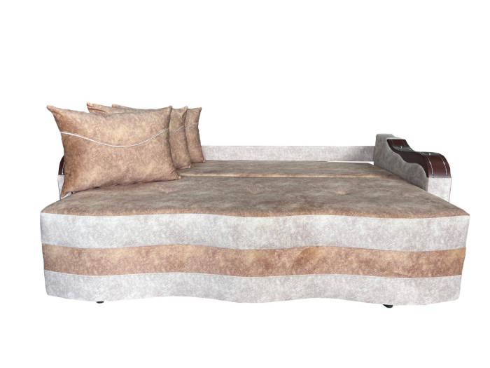 Canapea Extensibila Simona, 225x74x100 Cm, Paris Maro, Wenge [2]