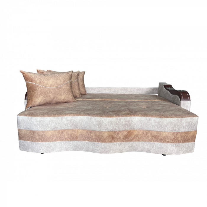 CANAPEA EXTENSIBILA SIMONA 225x74x100 CM, BEJ, CREM [2]