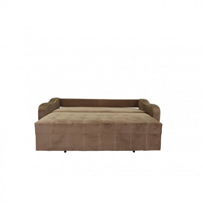 CANAPEA EXTENSIBILA VLAD, 220X100X74 CM, MARO [4]