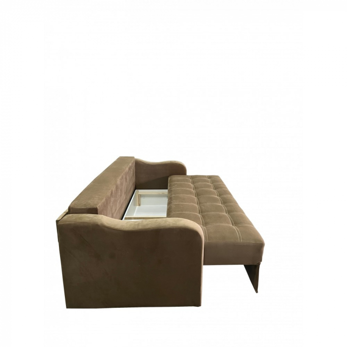 CANAPEA EXTENSIBILA VLAD, 220X100X74 CM, MARO [5]