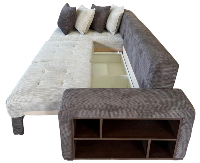 Coltar Extensibil Atina, 300X80X155 Cm [4]