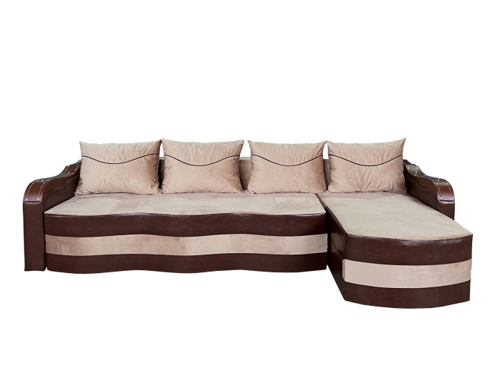 Coltar Extensibil Simona, 300X145X70 Cm, Gri, Alb [1]