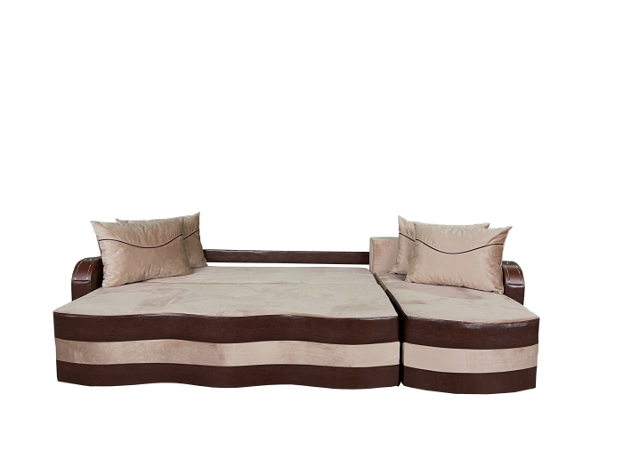 Coltar Extensibil Simona, 300X145X70 Cm, Cappuccino, Maro [2]