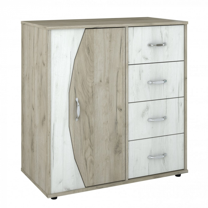 Comoda 4-1-1 ro, 88x45x91 cm, stj k002-k001 [2]