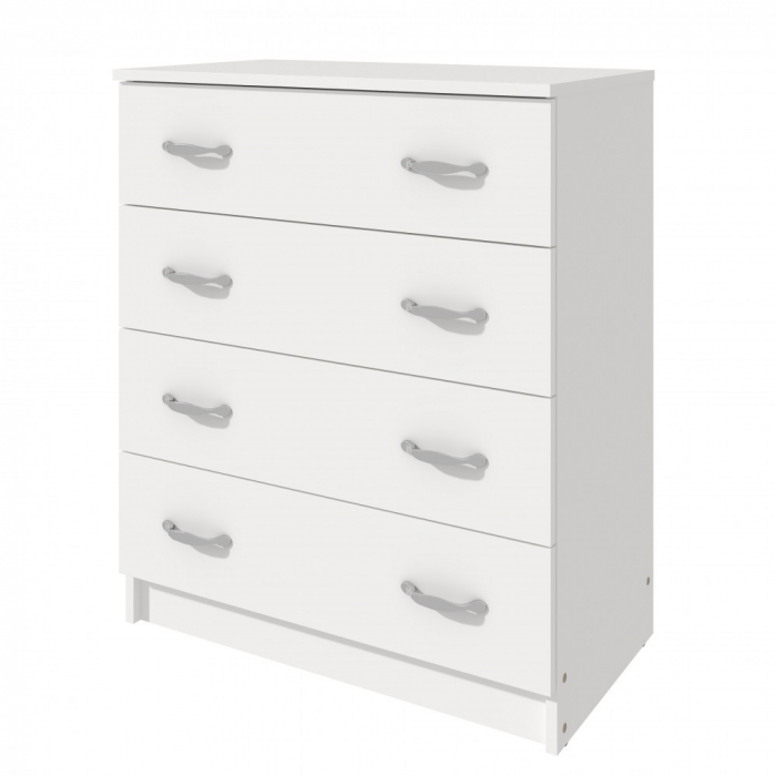 Comoda 4B RO, 72x39x85, alb [4]