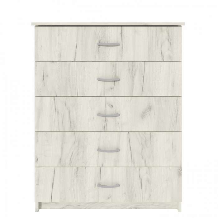 Comoda 5 sertare, 72x40x90cm, stejar k001 [3]