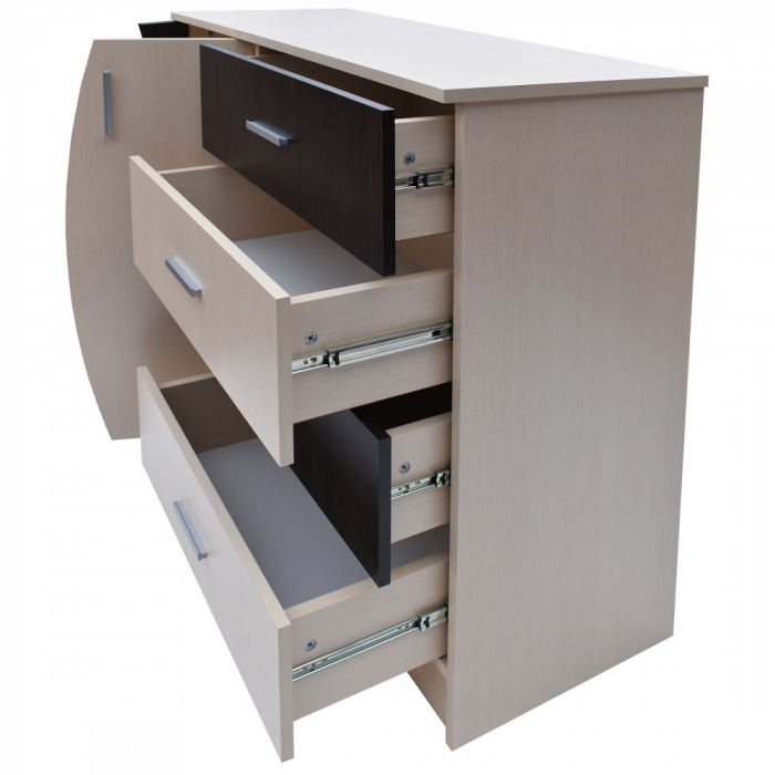 Comoda KF5, 101X44X90cm mesteacan [3]