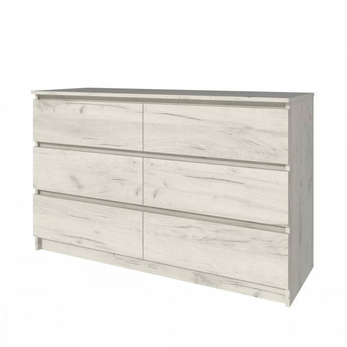 Comoda MP6 6S,130x44x80 cm, Stejar K001 [4]
