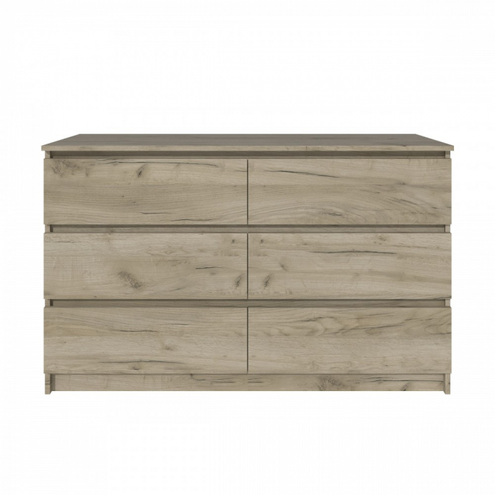 Comoda MP6 6S,130x44x80cm, Stejar K002 [3]