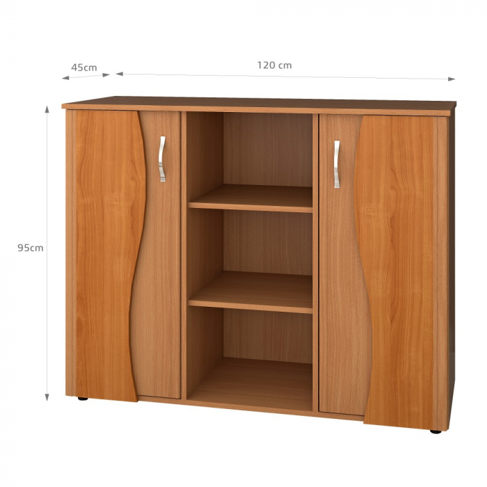 Comoda Tineret, 120x45x95cm, fag+cires [4]