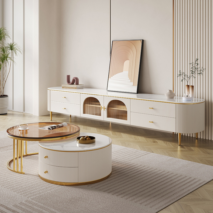 Comoda TV LINDA 199x39x46cm MDF [5]