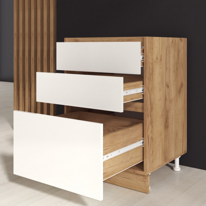 Corp inferior Chelsea, 60-3s, Stejar K003+ Acril Alb [2]