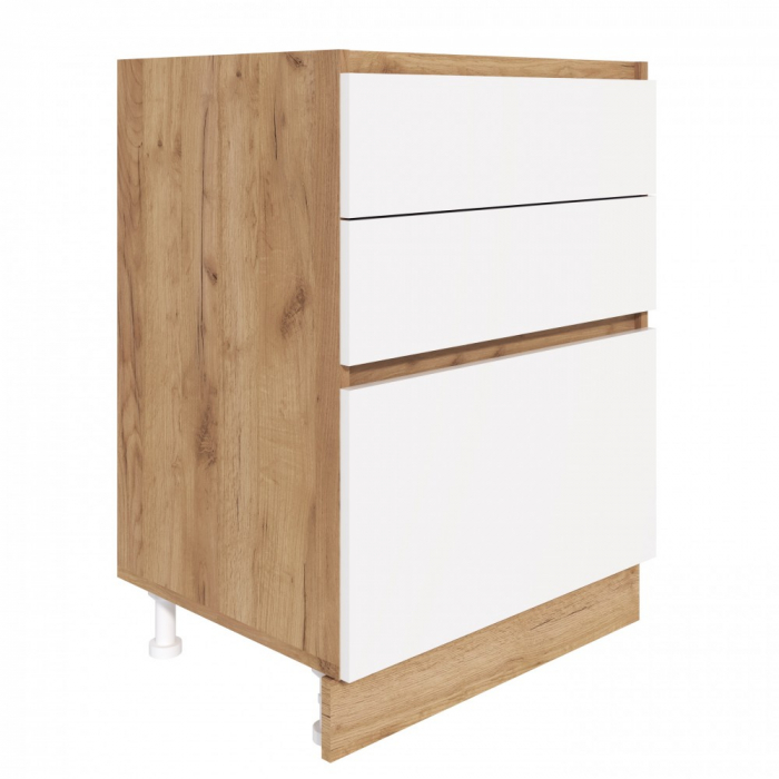 Corp inferior Chelsea, 60-3s, Stejar K003+ Acril Alb [4]