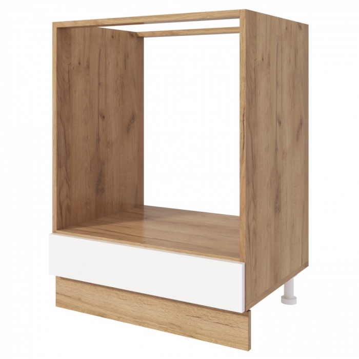 Corp inferior Chelsea, 60 Cuptor, Stejar K003+ Acril Alb [6]