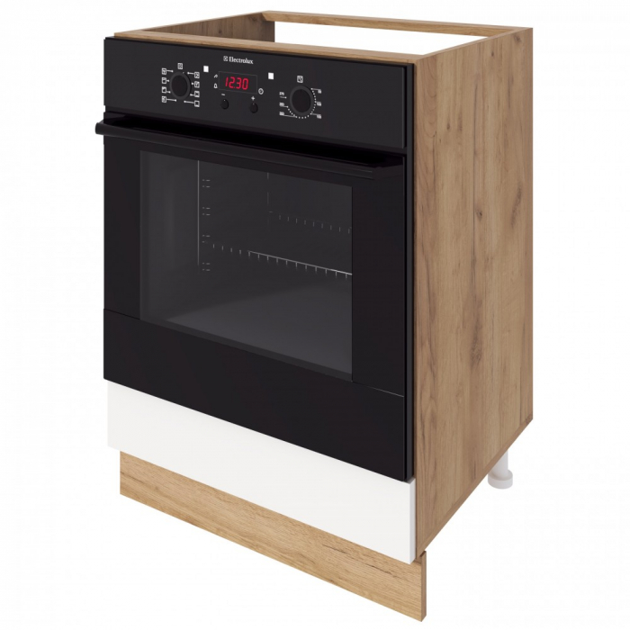 Corp inferior Chelsea, 60 Cuptor, Stejar K003+ Acril Alb [2]