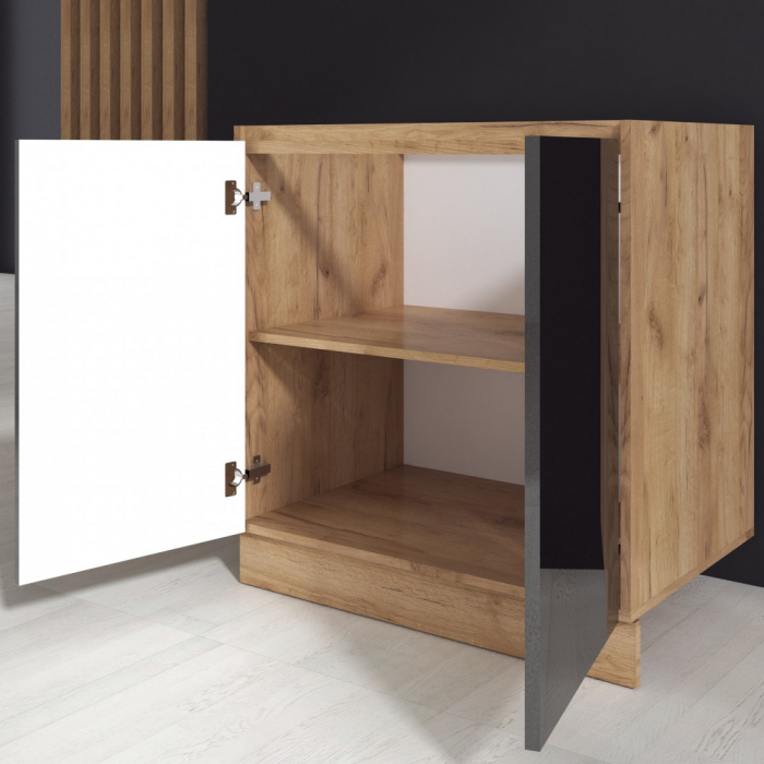 Corp inferior Chelsea, 80-2u, Stejar K003+ Acril Antracit [2]