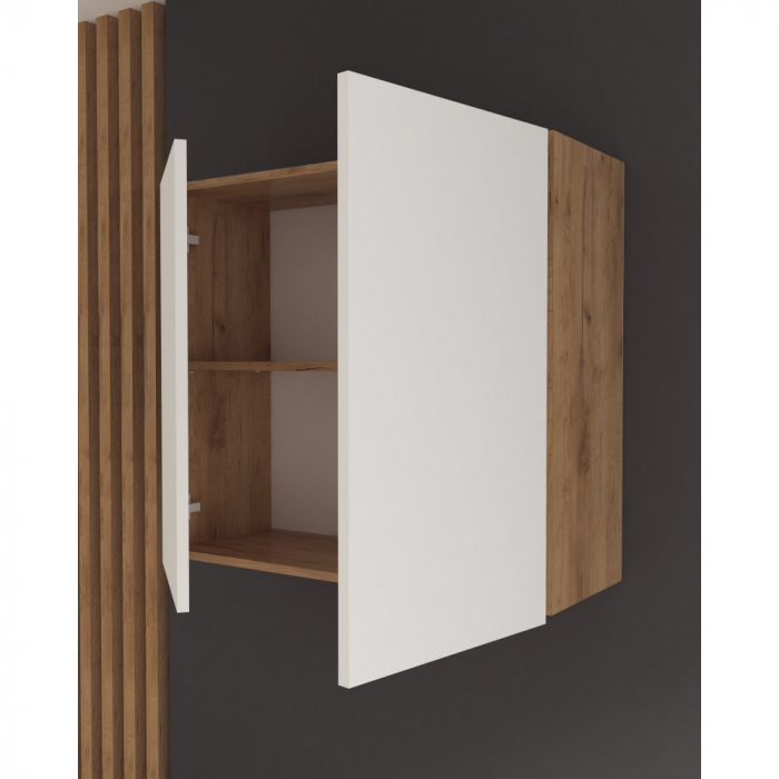 Corp superior Chelsea, 90-2u, Stejar k003 + Acril Alb [2]