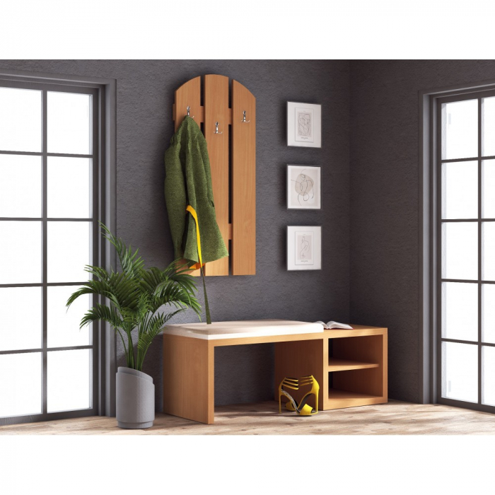 Cuier B1, 48x4x100cm, fag [2]