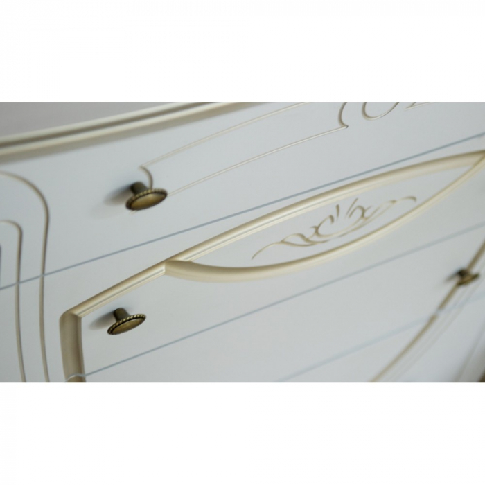 DORMITOR ALEXANDRINA ALB+AURIU TAPITAT [8]