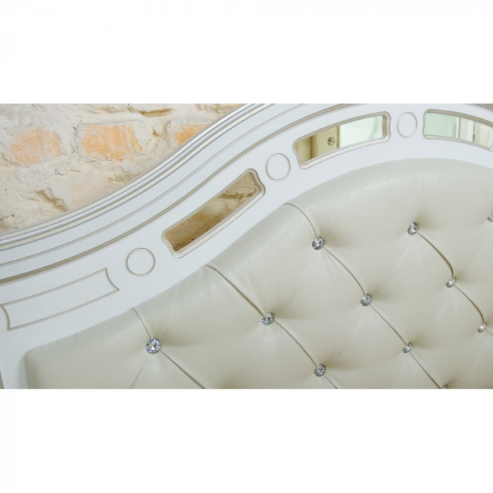 DORMITOR ALEXANDRINA ALB+AURIU TAPITAT [5]