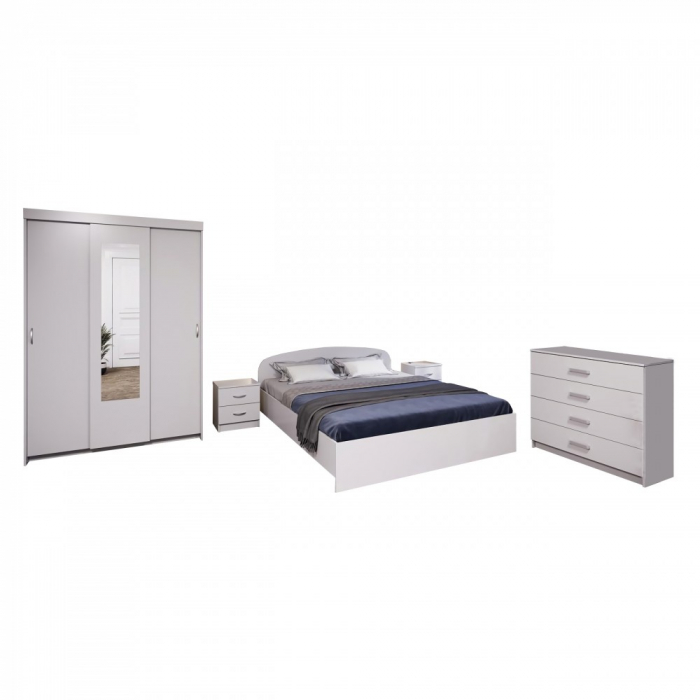 DORMITOR EVA P160 ALB [2]