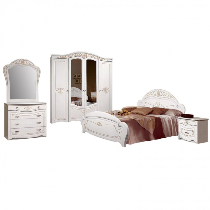 DORMITOR MDF LUIZA 4 FOREST IVORY [2]