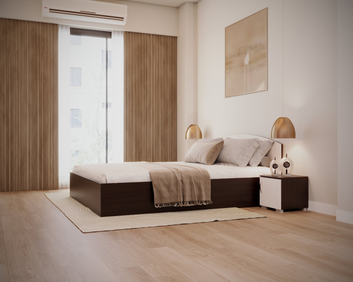 Dormitor Siesta wenge+alb [2]