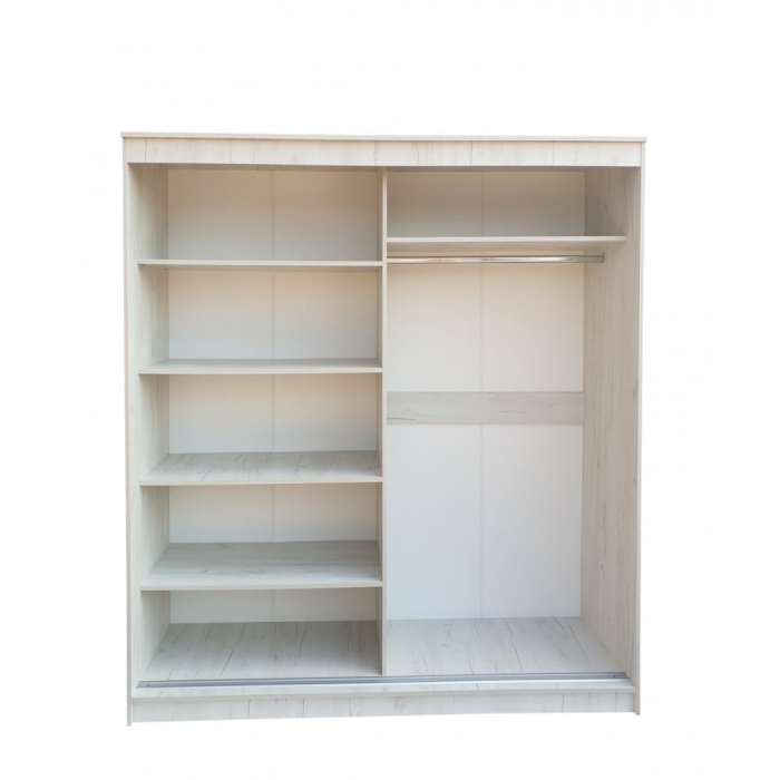 Dressing 2 usi Luca, 200x60x200 cm, stejar K001 [2]